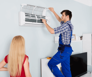 Aircooler panel changing